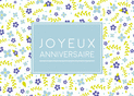 Fleurs douces pour un anniversaire joyeux